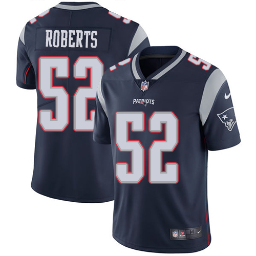 Men's New England Patriots #52 Elandon Roberts Navy Blue Vapor Untouchable Limited Stitched NFL Jersey